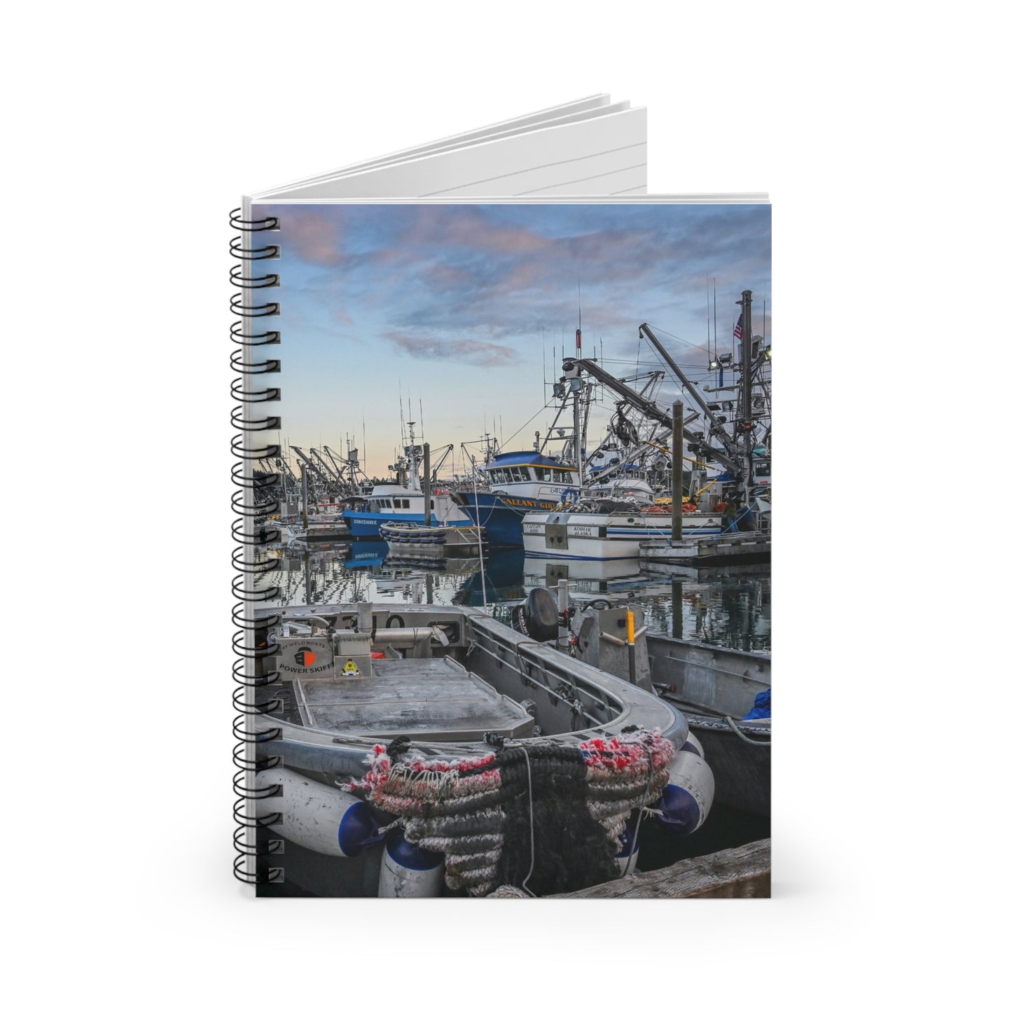 K Harbor Spiral Notebook
