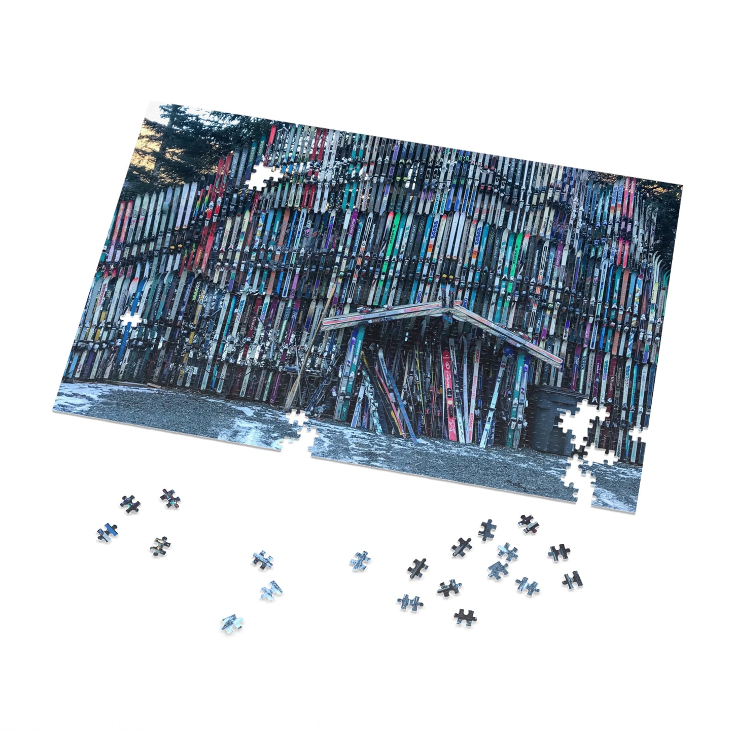 Harmon Ski Wall Jigsaw Puzzle