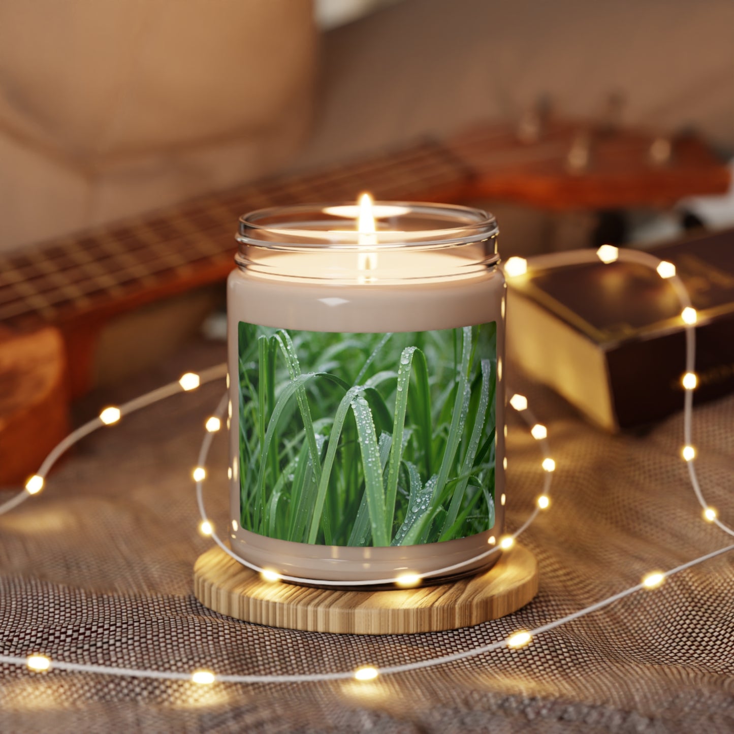 Grass Scented Soy Candle