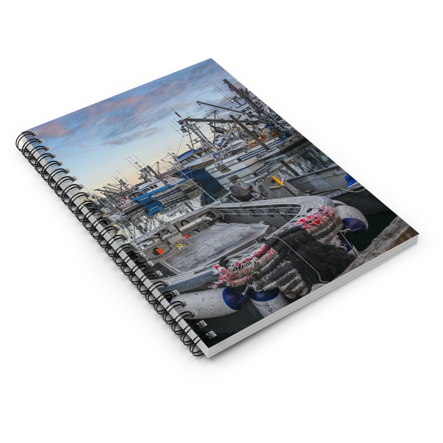 K Harbor Spiral Notebook