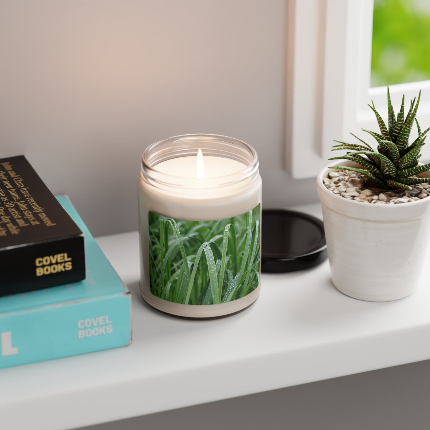 Grass Scented Soy Candle